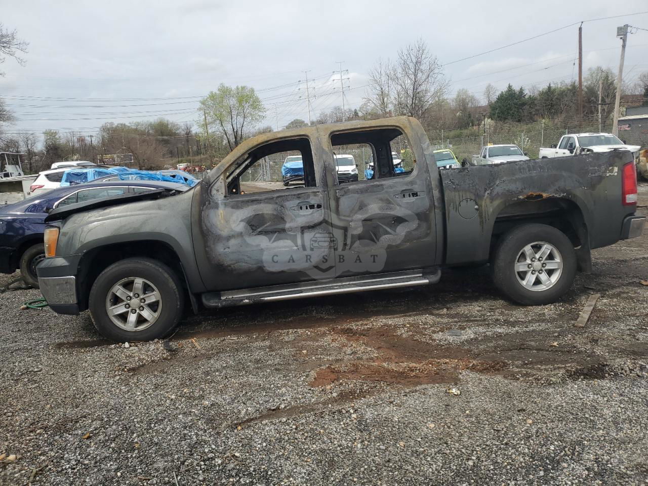 GMC Sierra K1500 SLE 5.3L  8 2011