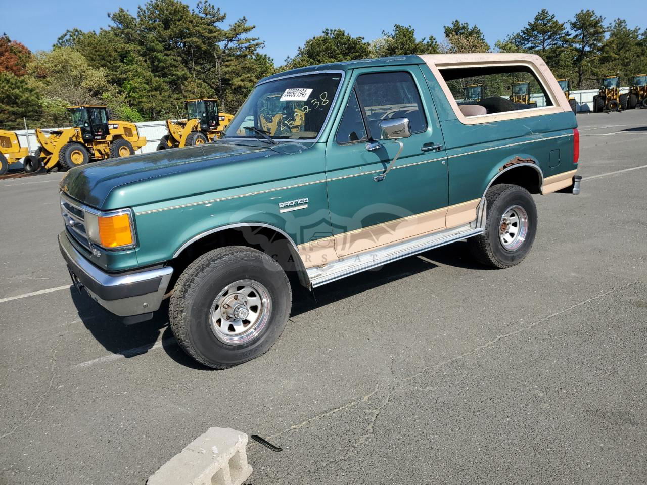 Ford Bronco U100 5.0L  8 1987