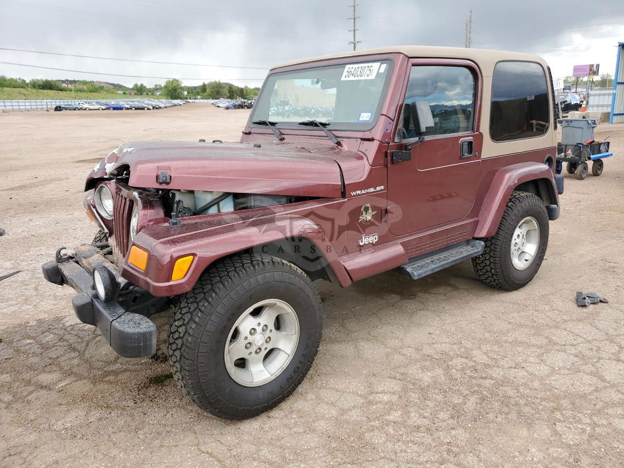 Jeep Wrangler SAHARA 4.0L  6 2002