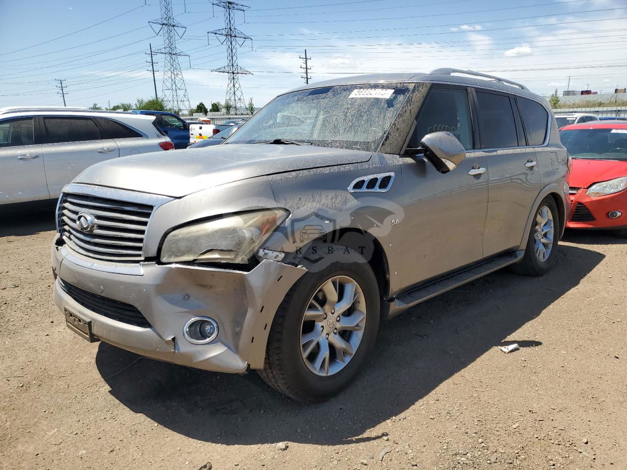 Infiniti QX80 5.6L  8 2014