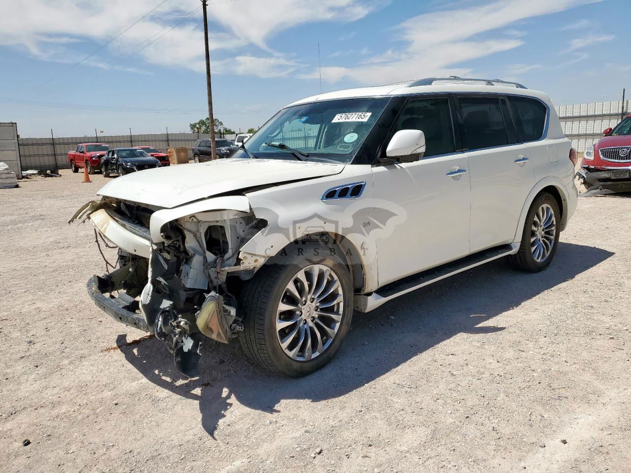 Infiniti QX80 5.6L  8 2015