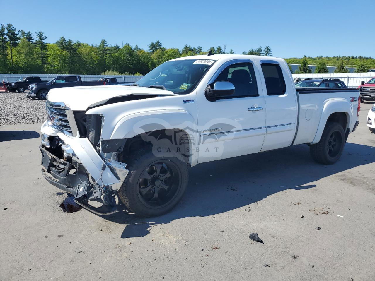 GMC Sierra K1500 SLT 5.3L  8 2012
