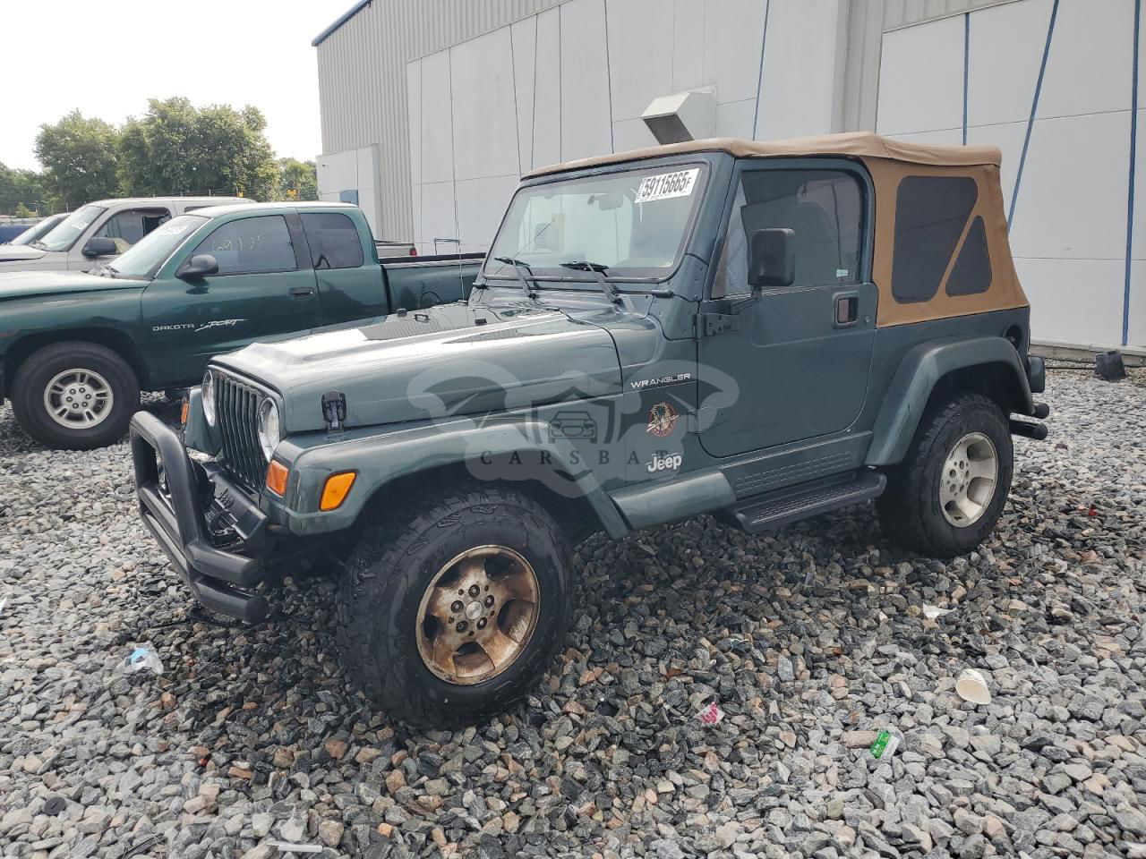Jeep Wrangler SAHARA 4.0L  6 2002