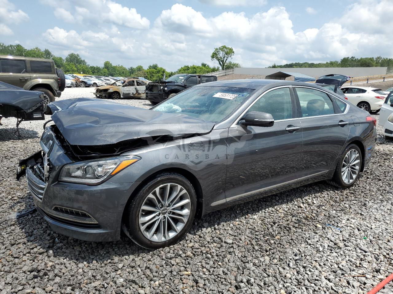 Genesis G80 BASE 3.8L  6 2017