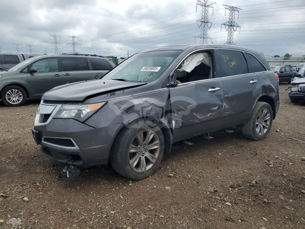 Acura MDX ADVANCE 3.7L  6 2012