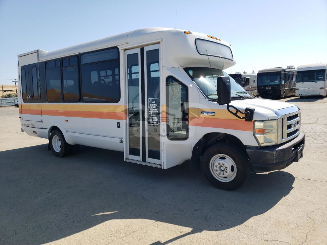 Ford Econoline E450 SUPER DUTY CUTAWAY VAN 6.8L 10 2008