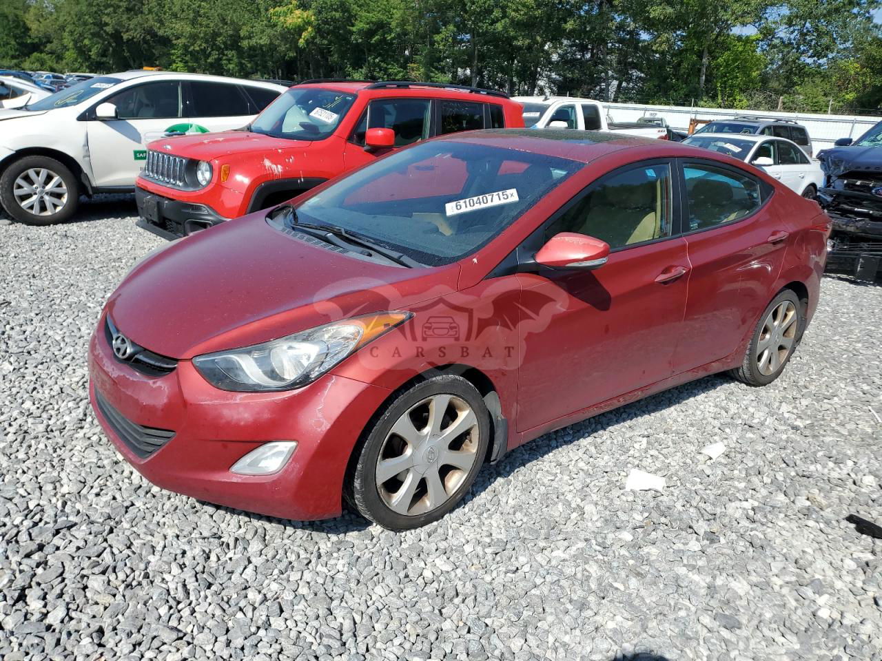 Hyundai Elantra GLS 1.8L  4 2012