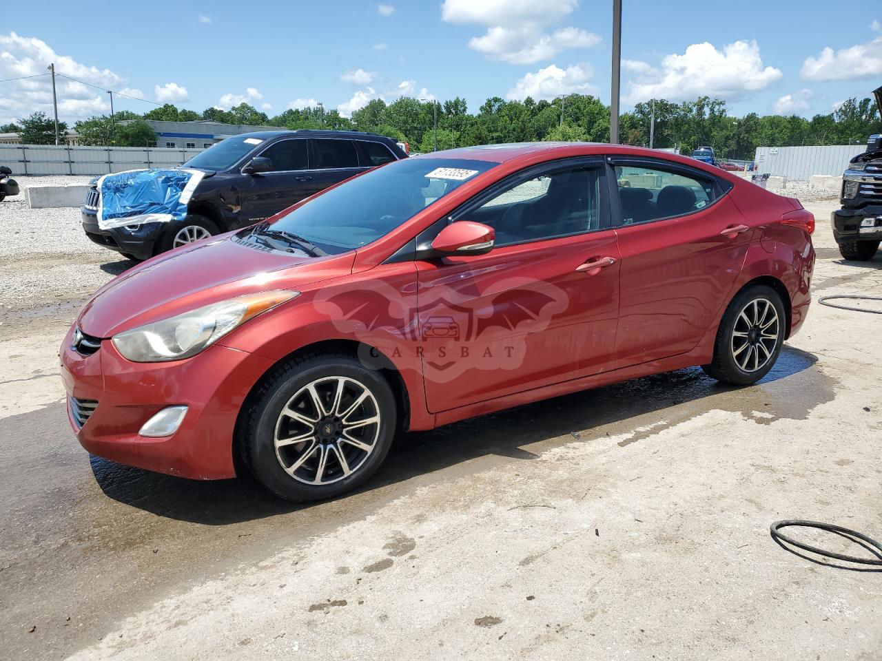 Hyundai Elantra GLS 1.8L  4 2012