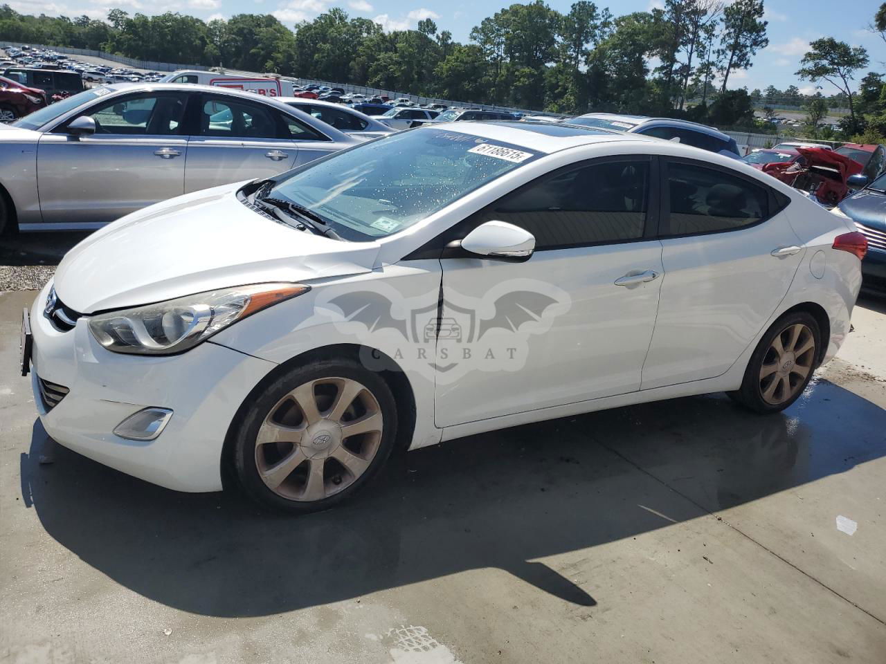 Hyundai Elantra GLS 1.8L  4 2012