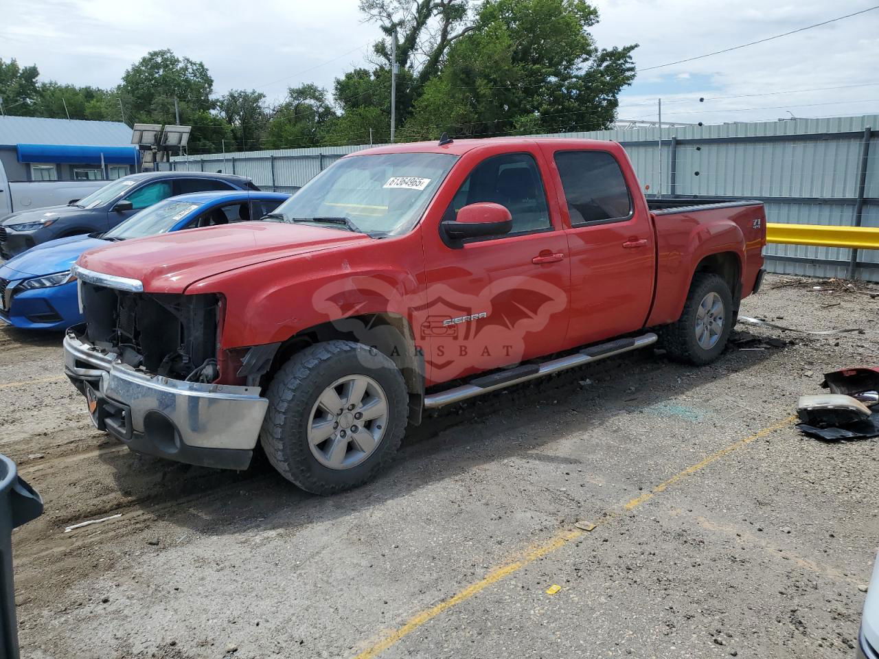 GMC Sierra K1500 SLT 5.3L  8 2013