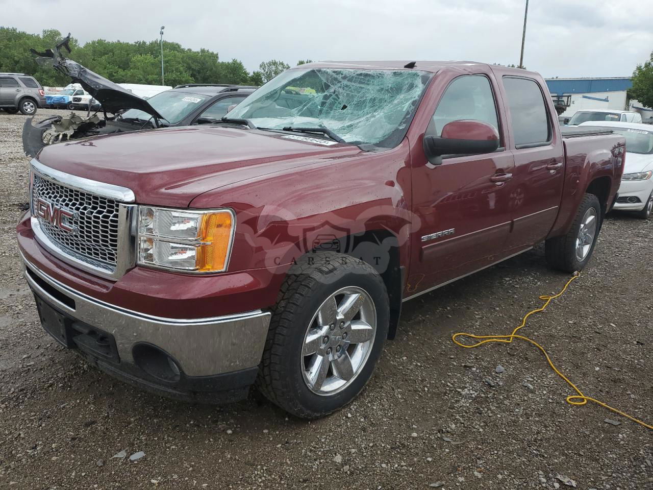 GMC Sierra K1500 SLT 5.3L  8 2013