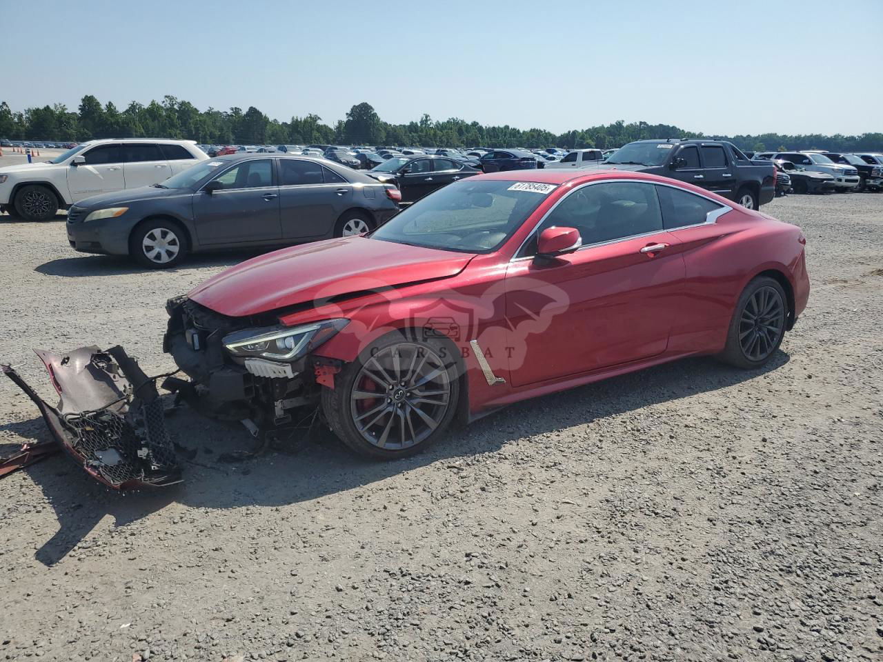 Infiniti Q60 RED SPORT 400 3.0L  6 2017