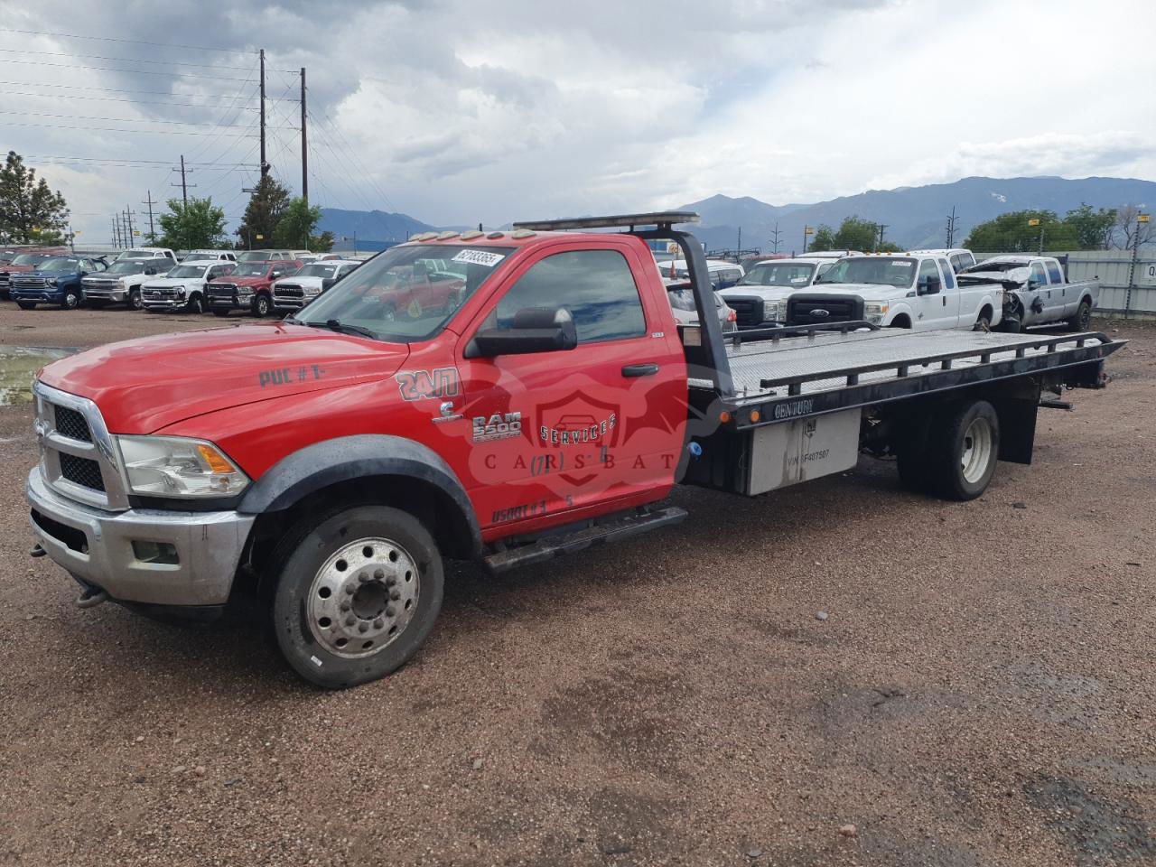 RAM 5500 6.7L  6 2017