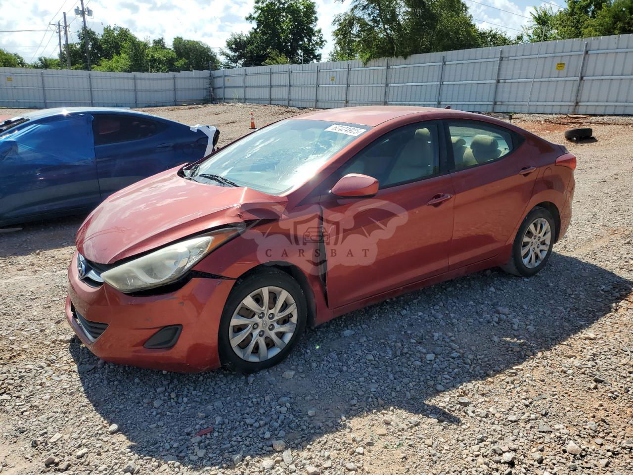 Hyundai Elantra GLS 1.8L  4 2012