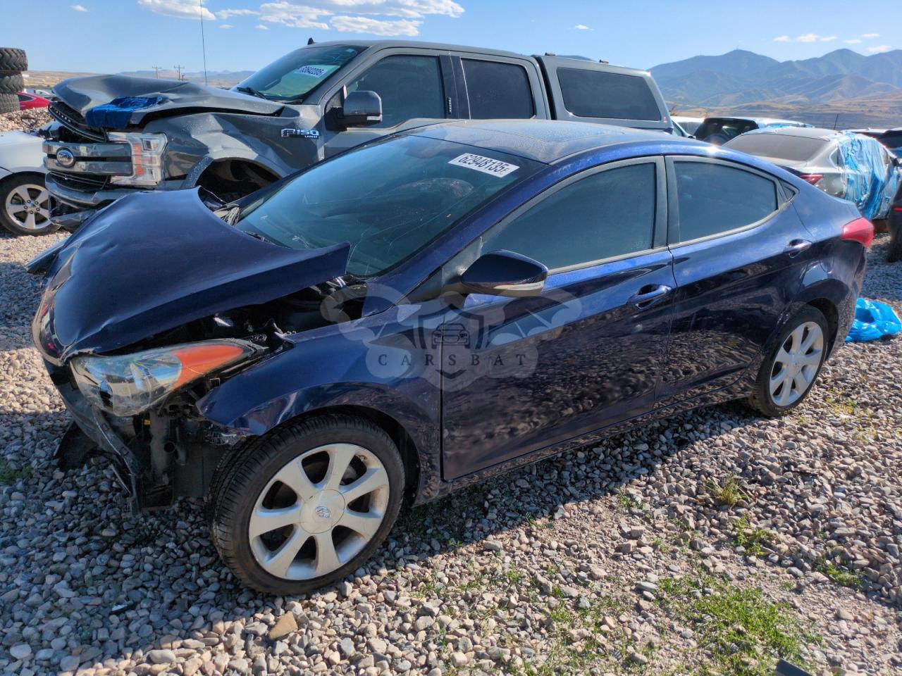 Hyundai Elantra GLS 1.8L  4 2012