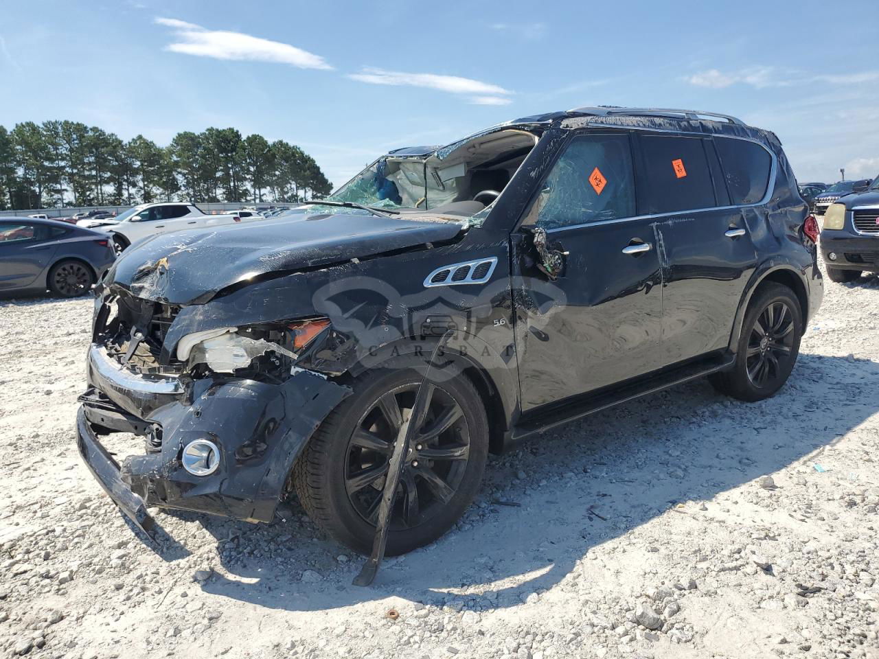Infiniti QX80 5.6L  8 2014