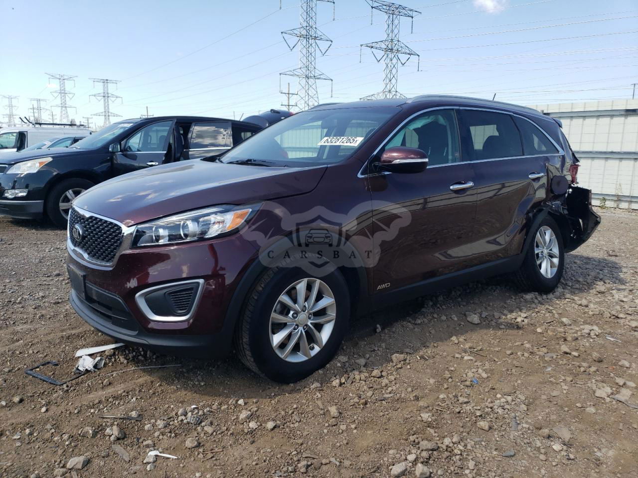 Kia Sorento LX 2.4L  4 2016