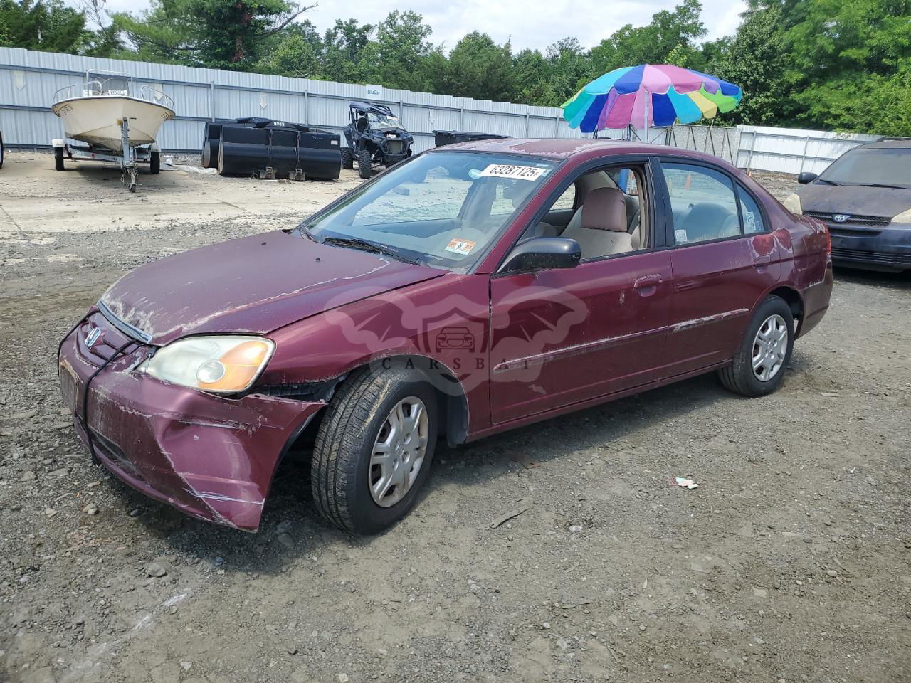 Honda Civic LX 1.7L  4 2002