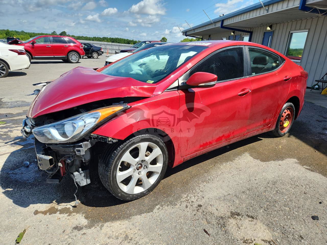Hyundai Elantra GLS 1.8L  4 2012