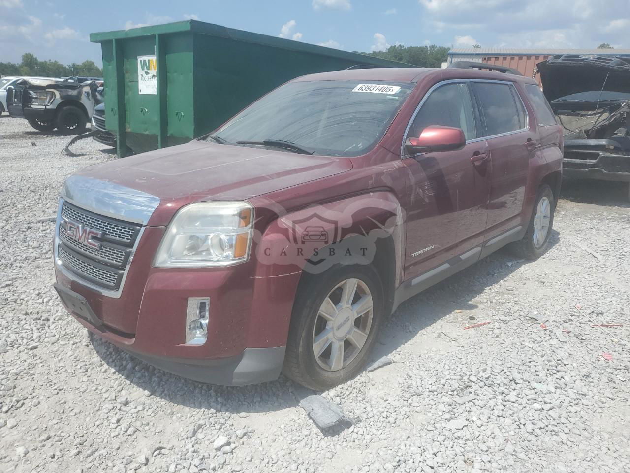 GMC Terrain SLE 2.4L  4 2012