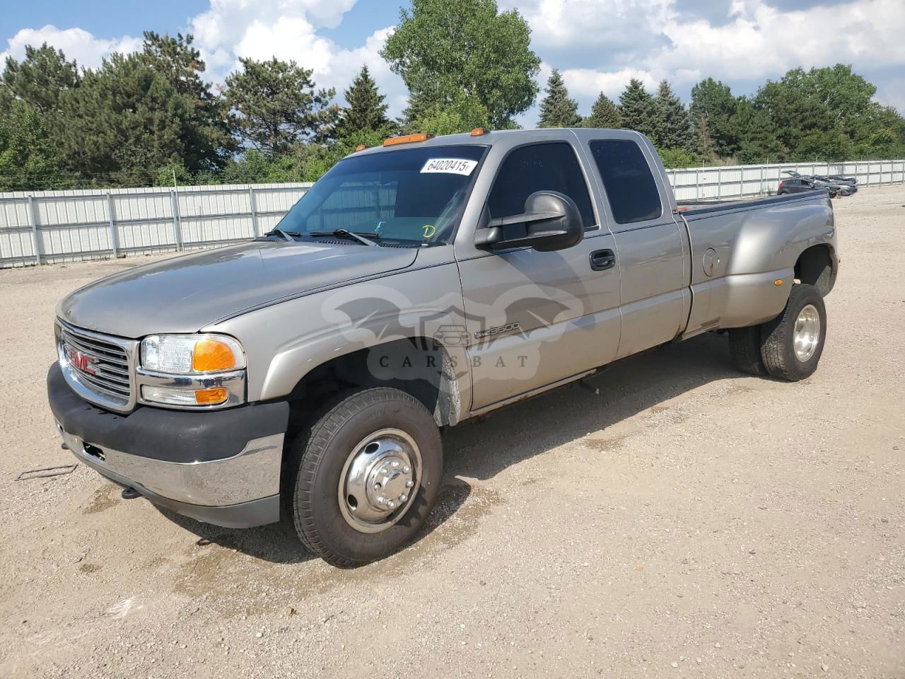 GMC Sierra K3500 6.0L  8 2001