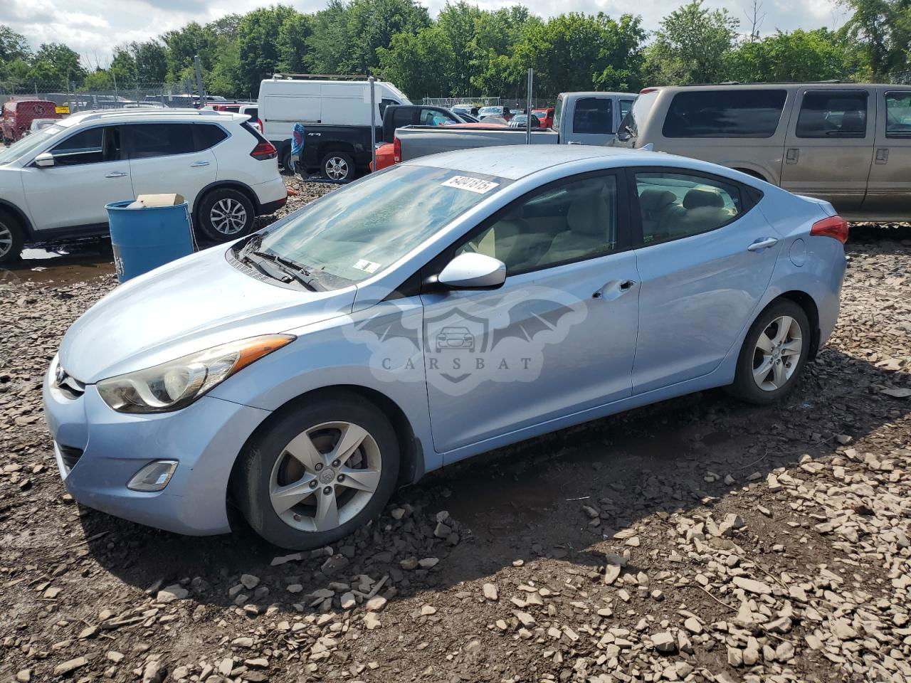 Hyundai Elantra GLS 1.8L  4 2012
