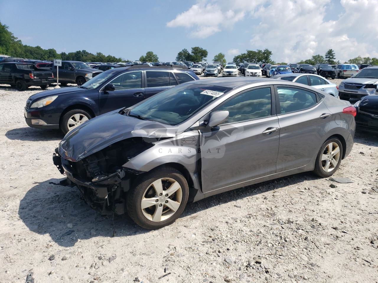 Hyundai Elantra GLS 1.8L  4 2012