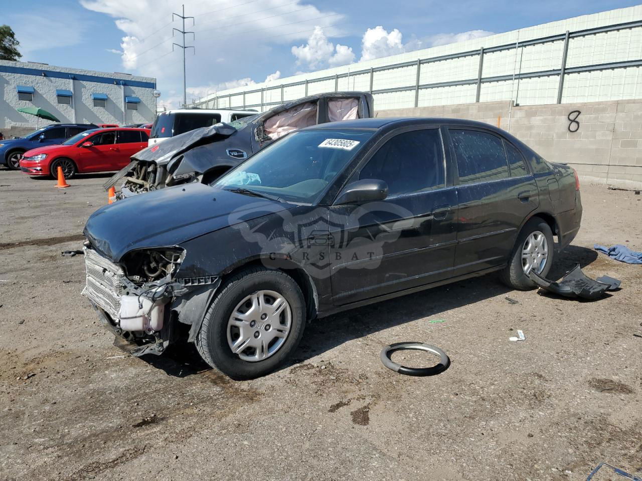 Honda Civic LX 1.7L  4 2002