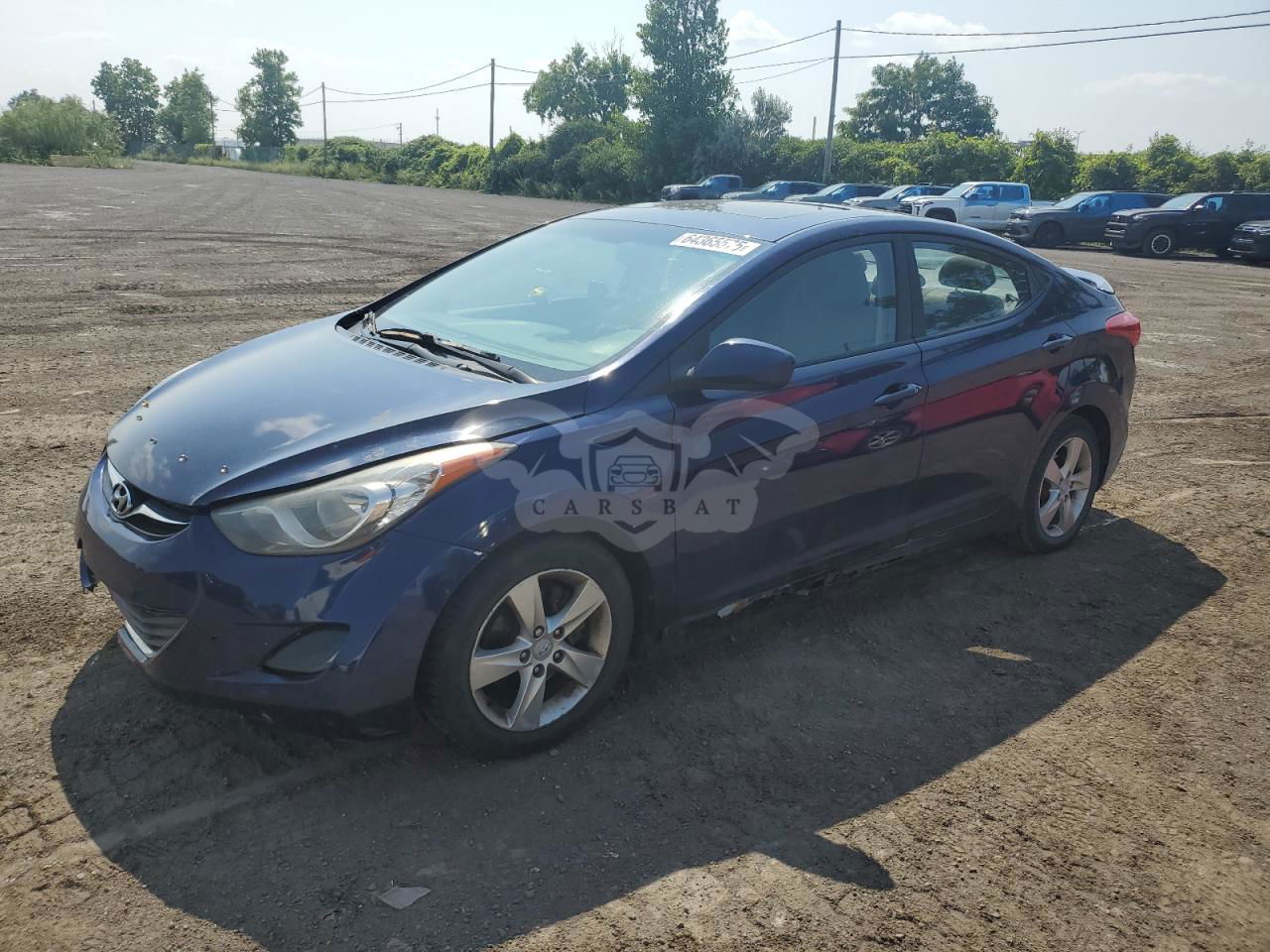 Hyundai Elantra GLS 1.8L  4 2012