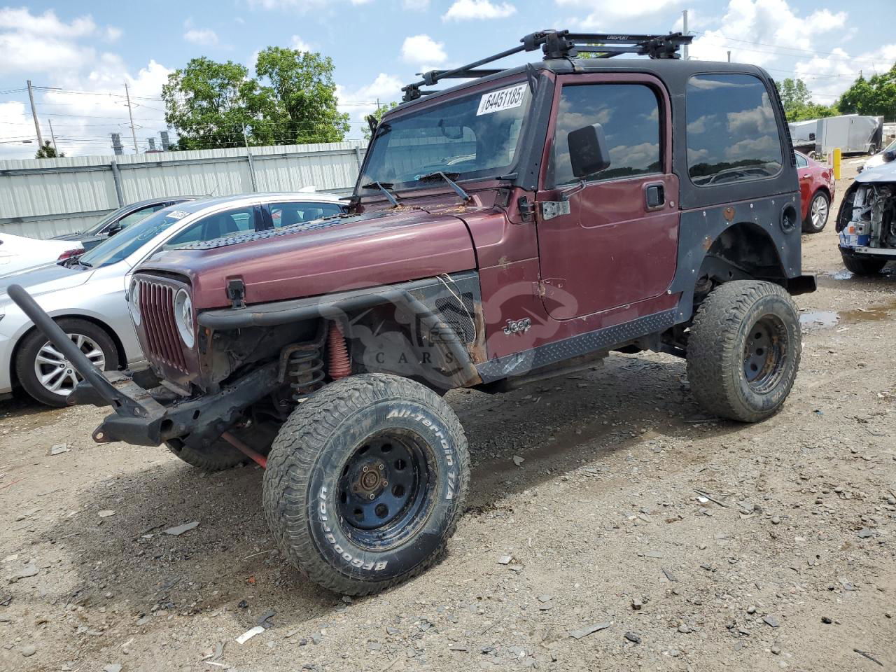 Jeep Wrangler X 4.0L  6 2002