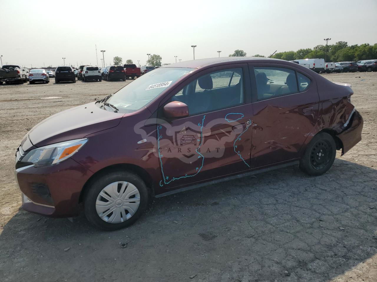 Mitsubishi Mirage G4 ES 1.2L  3 2022