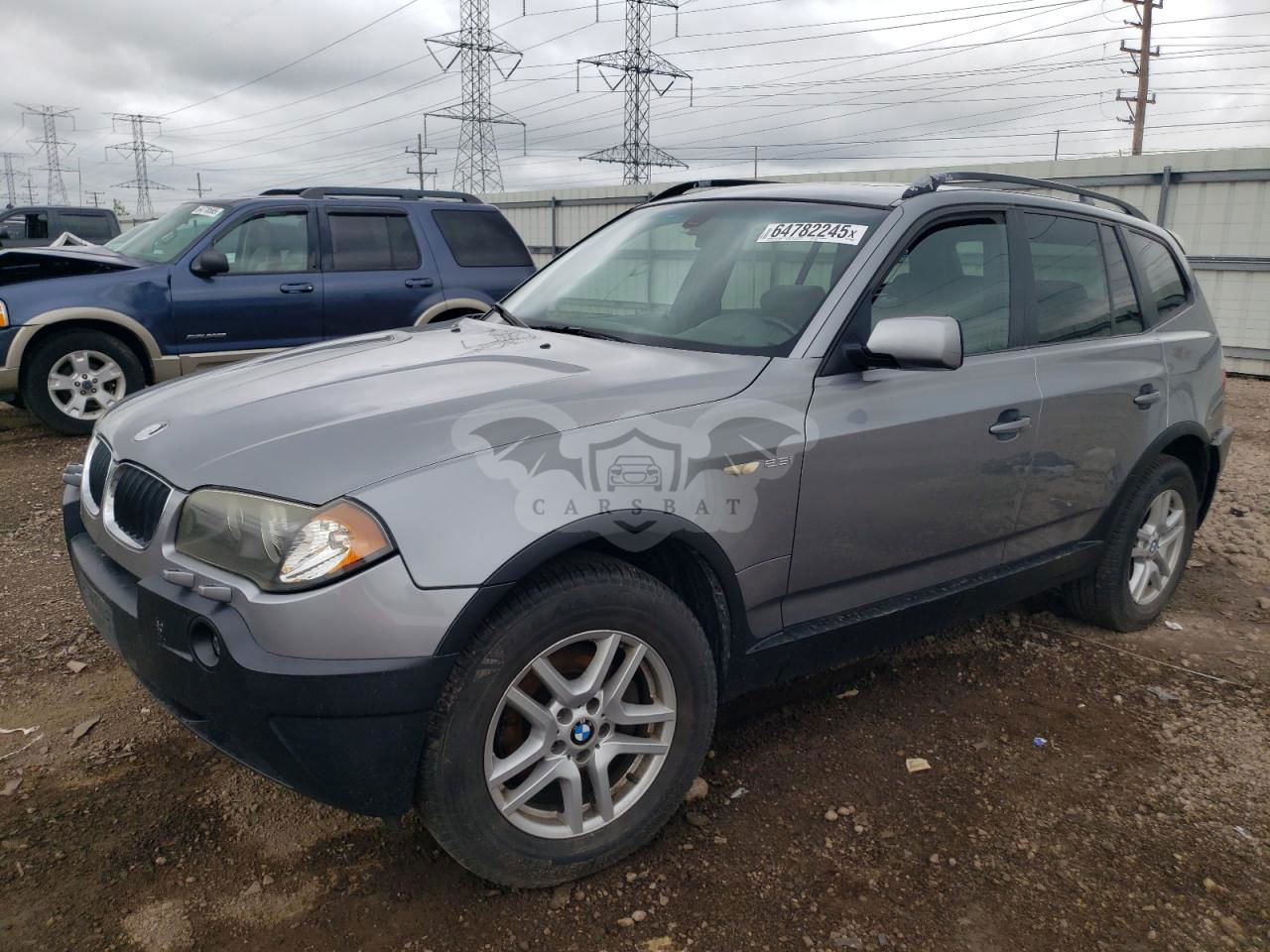 BMW X3 2.5I 2.5L  6 2004