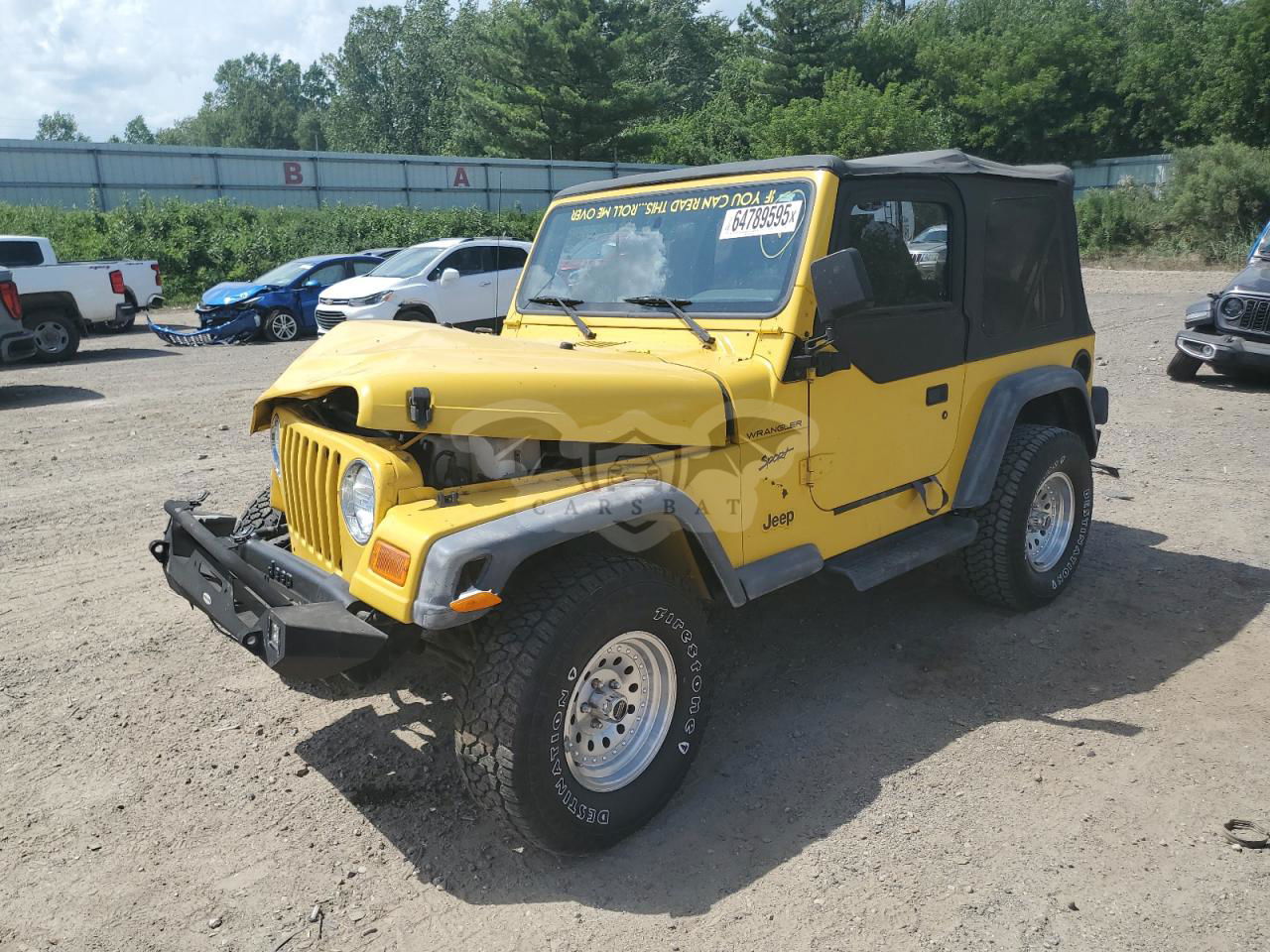 Jeep Wrangler SPORT 4.0L  6 2002