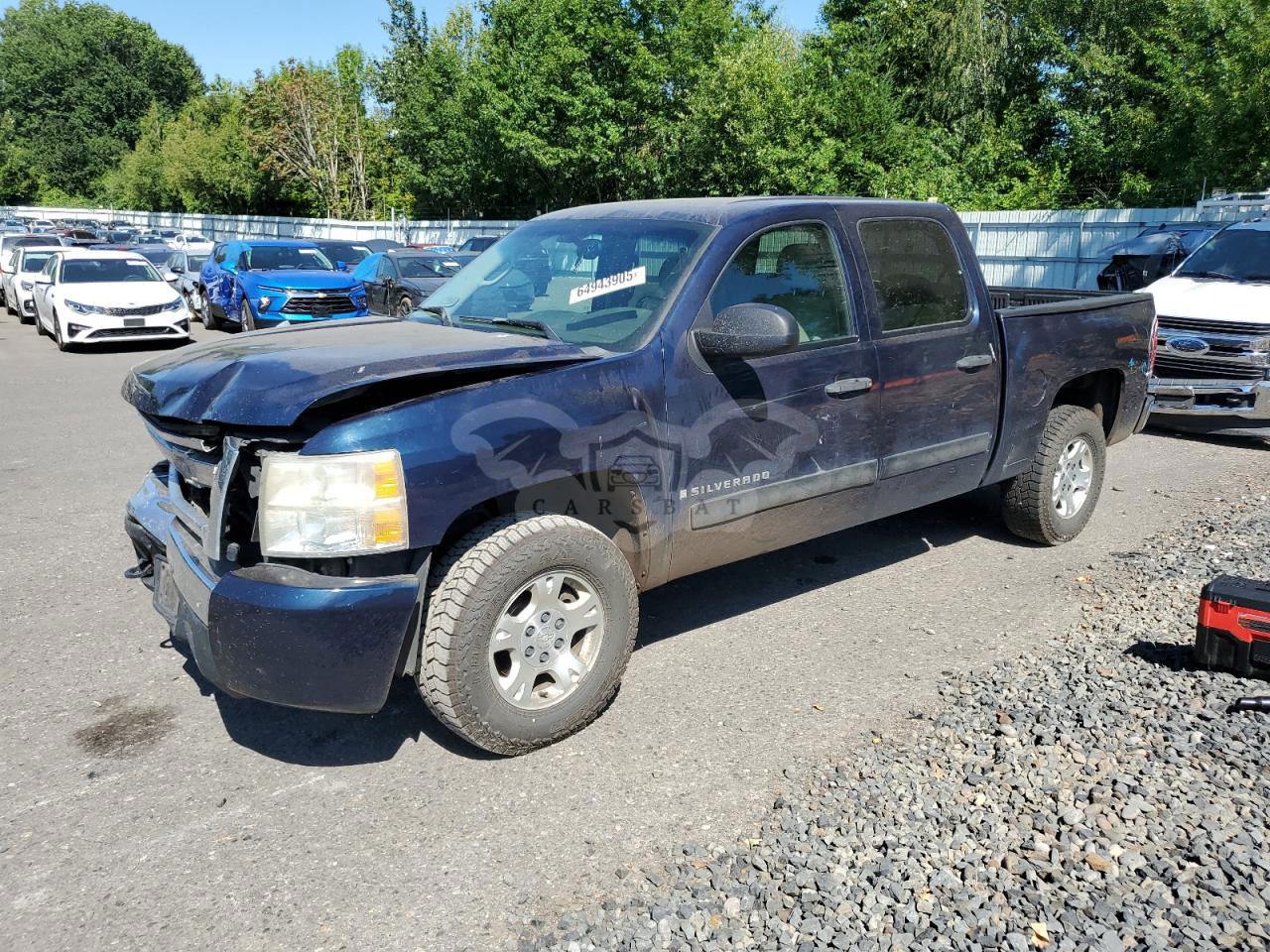 Chevrolet Silverado K1500 CREW CAB 5.3L  8 2007