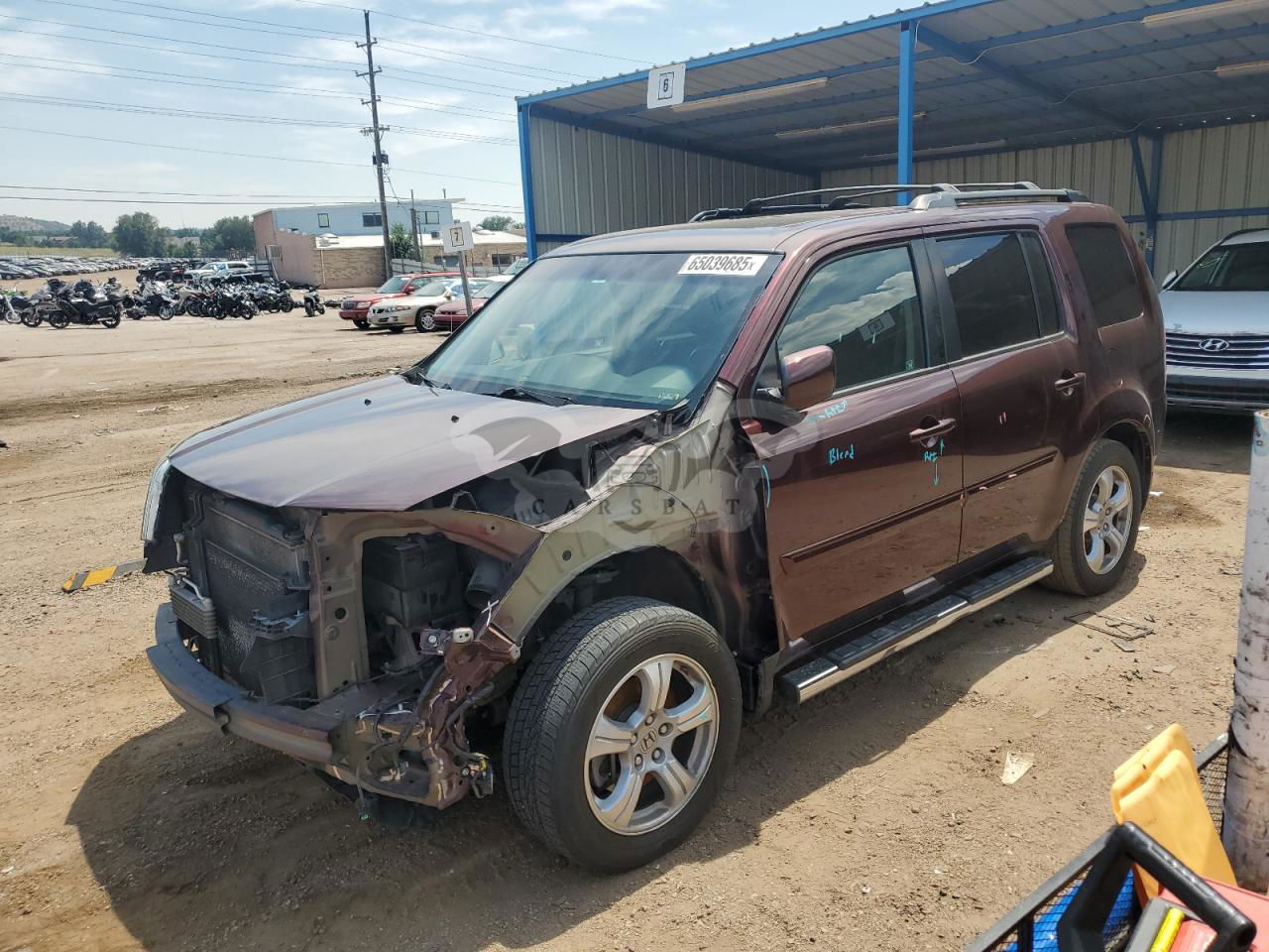 Honda Pilot EXL 3.5L  6 2012
