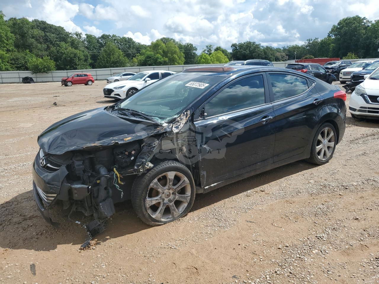 Hyundai Elantra GLS 1.8L  4 2012