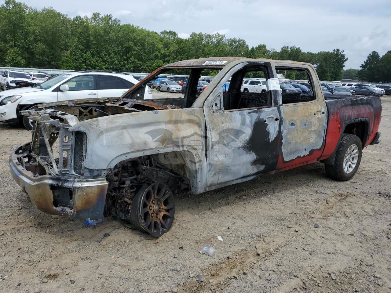 GMC Sierra K1500 SLE 5.3L  8 2014