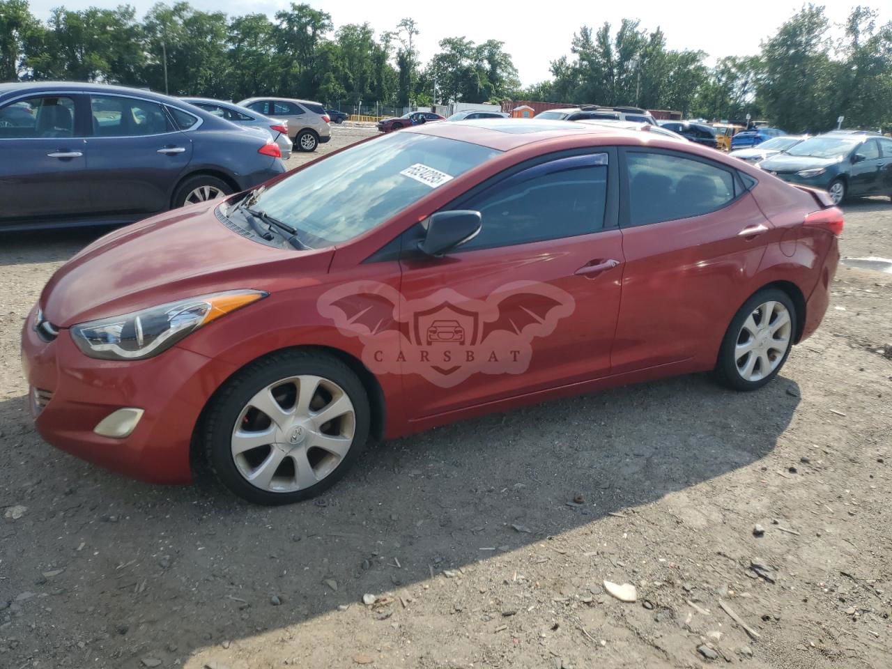 Hyundai Elantra GLS 1.8L  4 2012