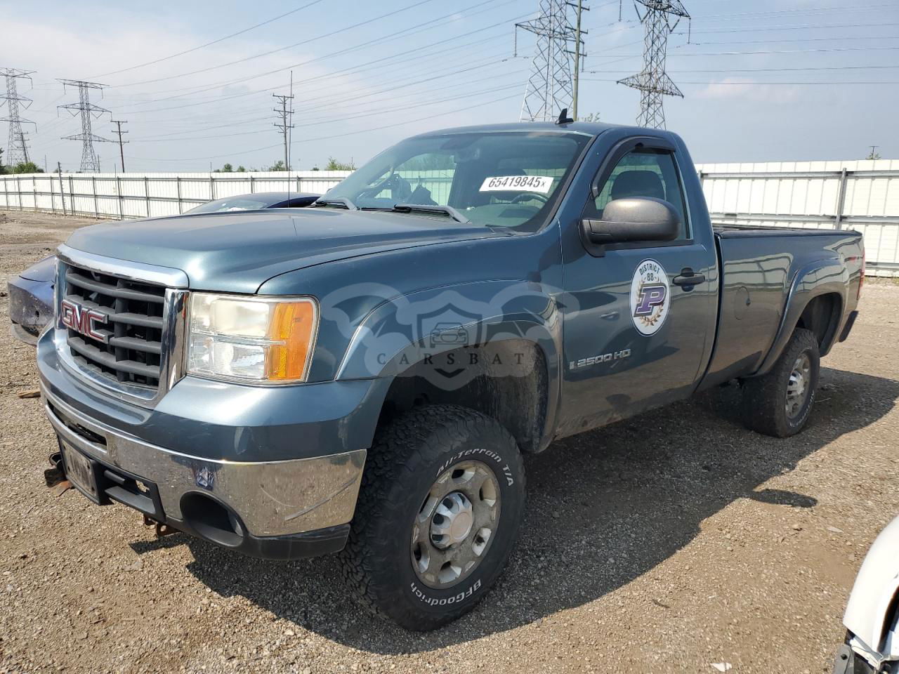 GMC Sierra K2500 HEAVY DUTY 6.0L  8 2008