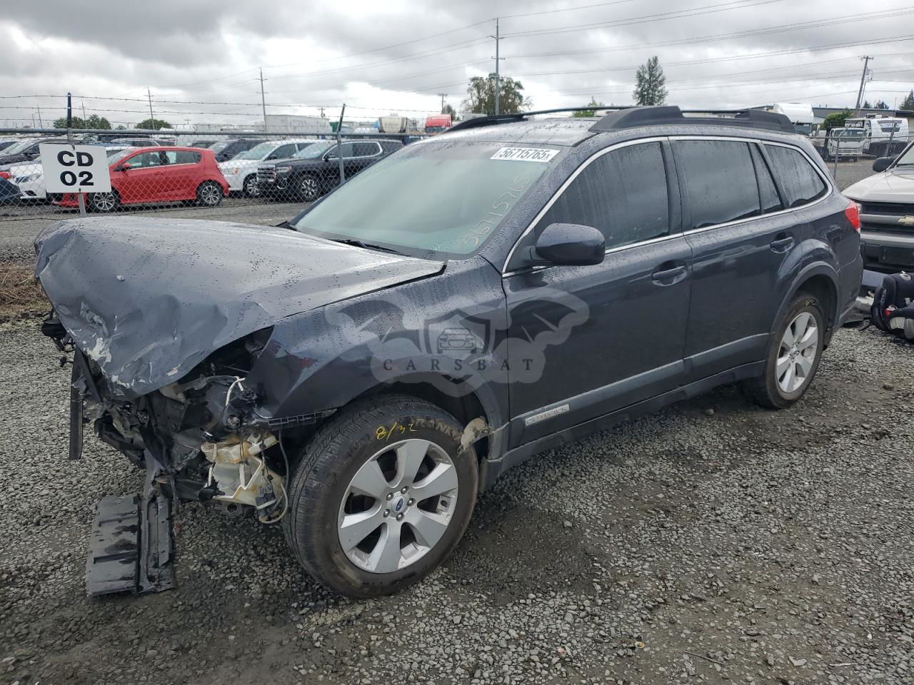 Subaru Outback 2.5I LIMITED 2.5L  4 2012
