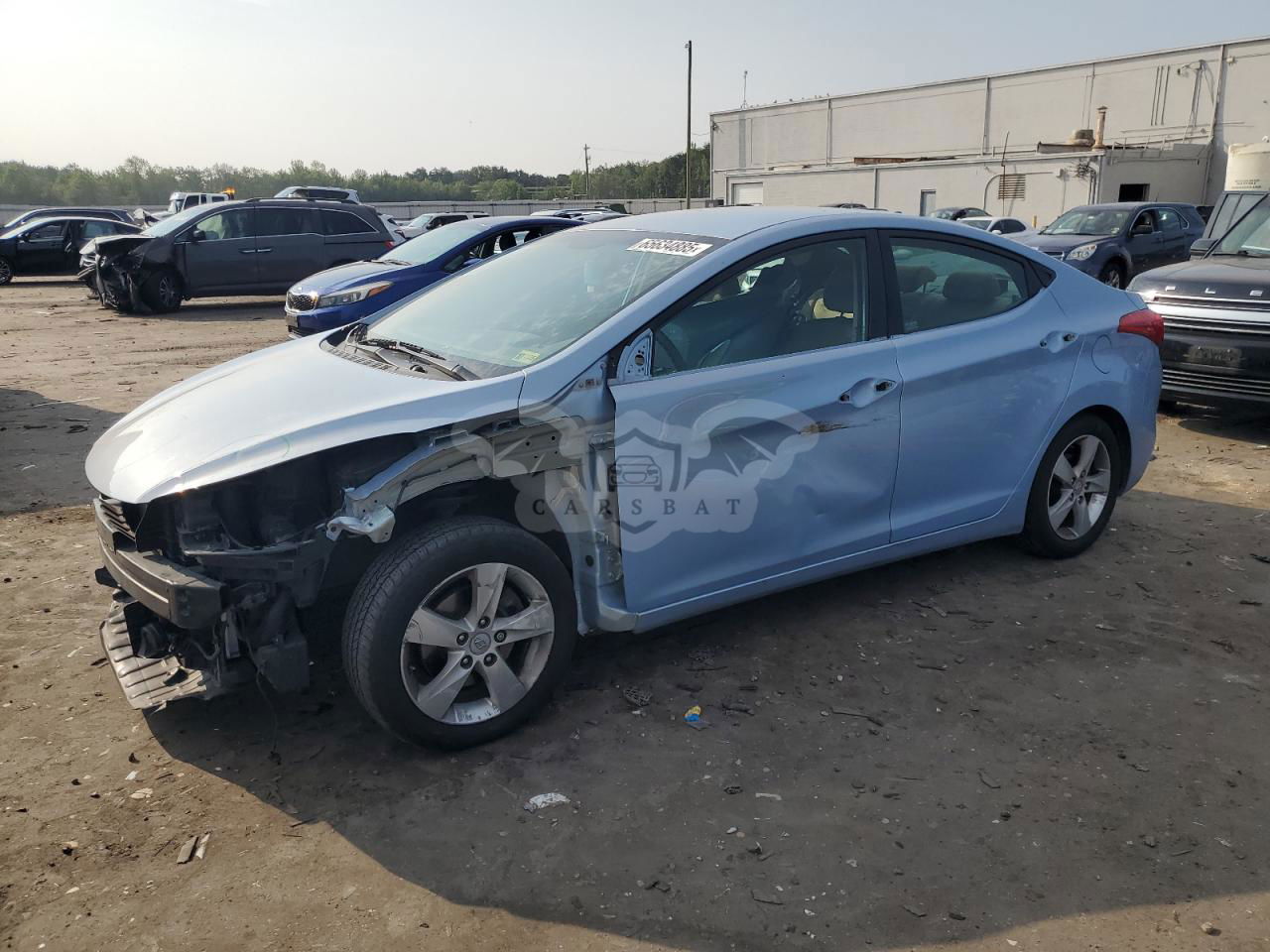 Hyundai Elantra GLS 1.8L  4 2012