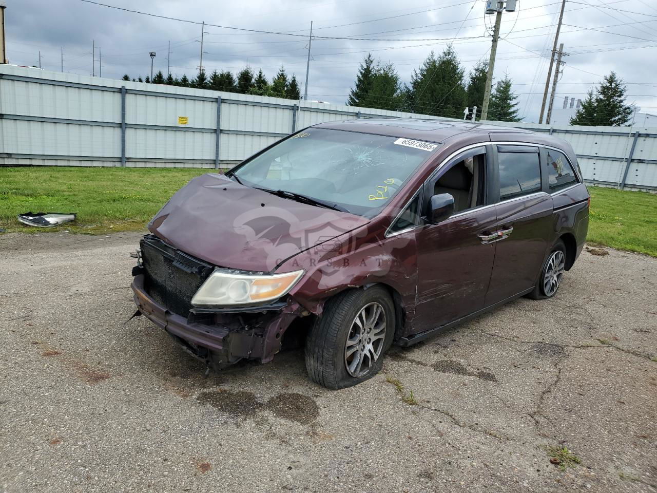 Honda Odyssey EXL 3.5L  6 2012