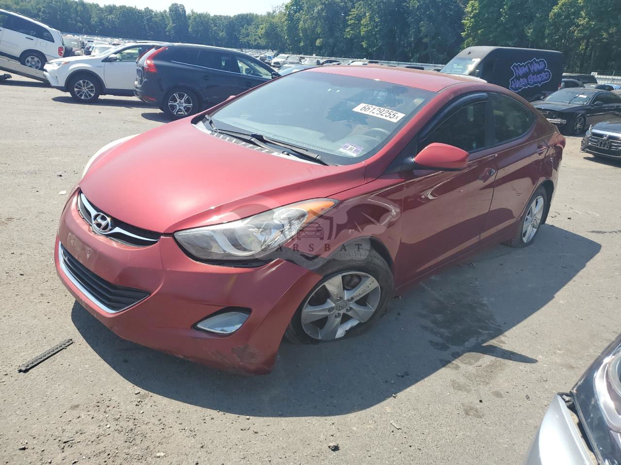 Hyundai Elantra GLS 1.8L  4 2012
