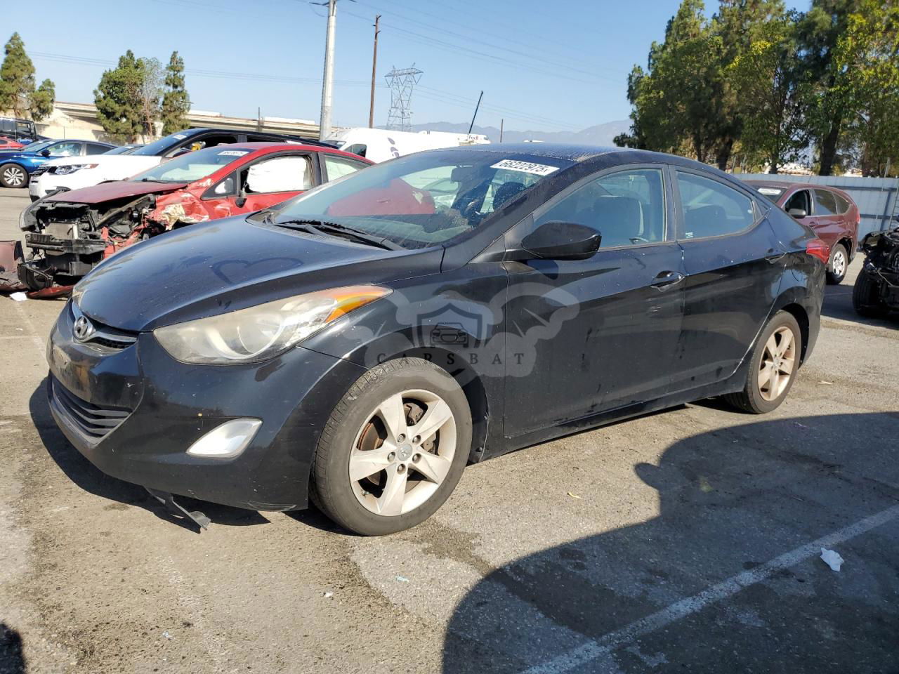 Hyundai Elantra GLS 1.8L  4 2012