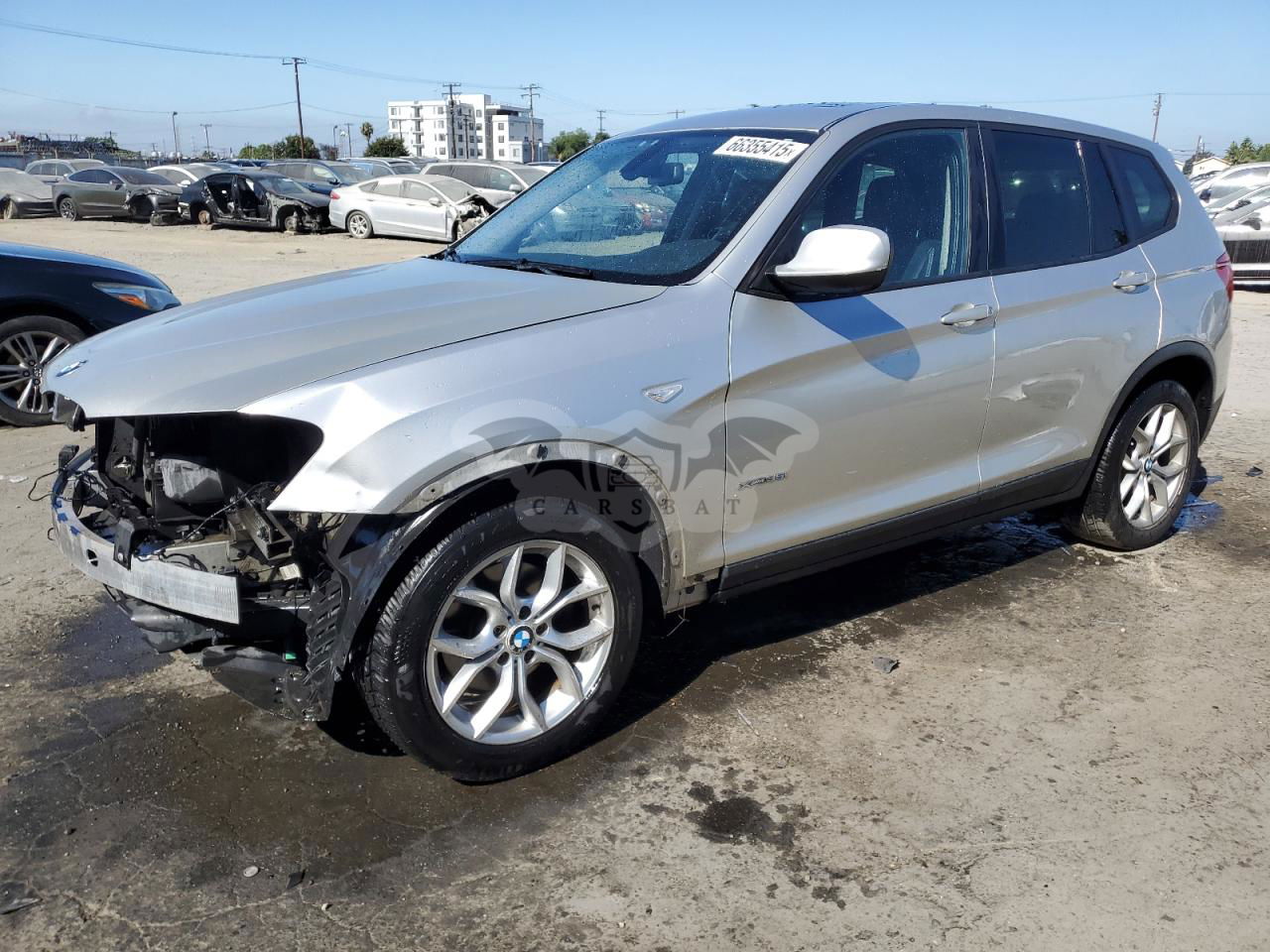 BMW X3 XDRIVE35I 3.0L  6 2011