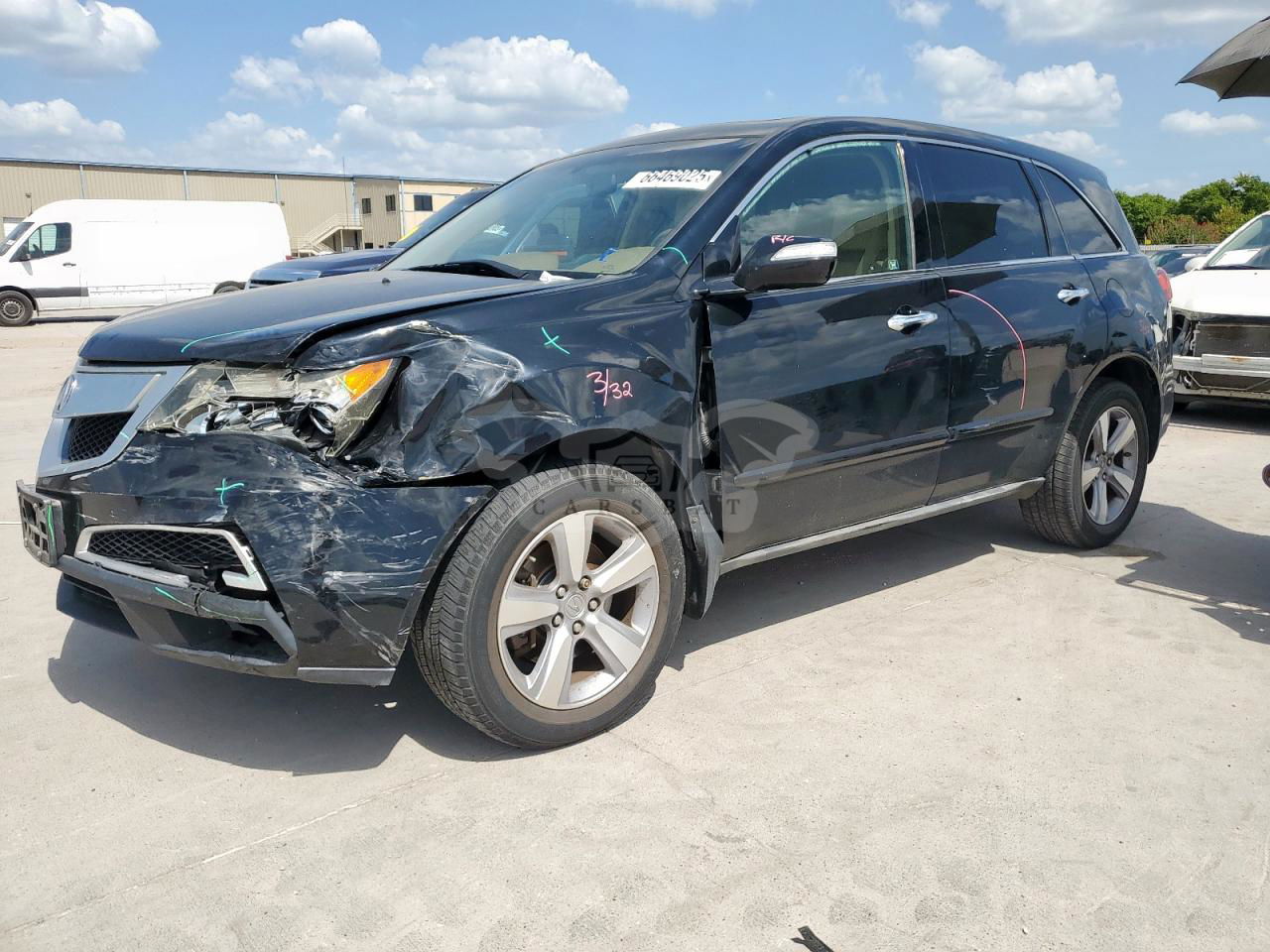 Acura MDX TECHNOLOGY 3.7L  6 2012
