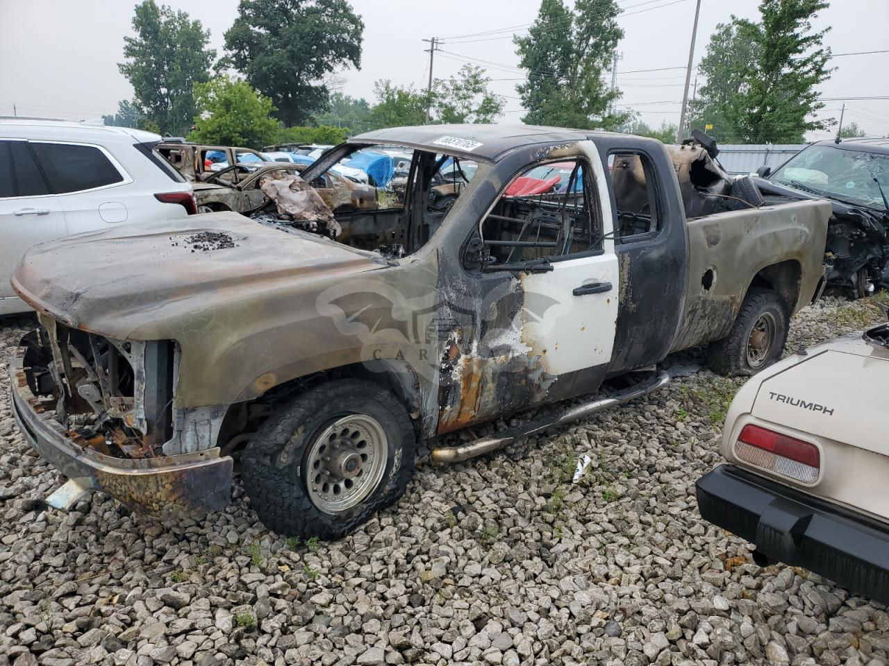 GMC Sierra K2500 HEAVY DUTY 6.0L  8 2008