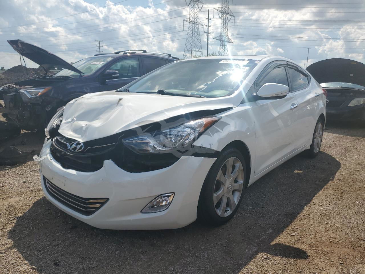 Hyundai Elantra GLS 1.8L  4 2012