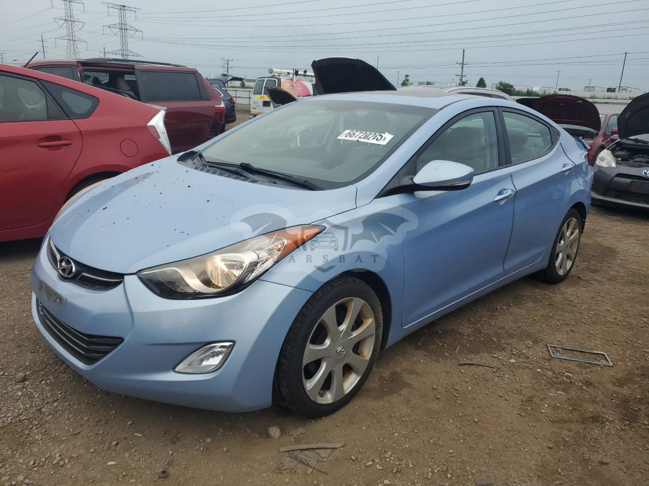 Hyundai Elantra GLS 1.8L  4 2012
