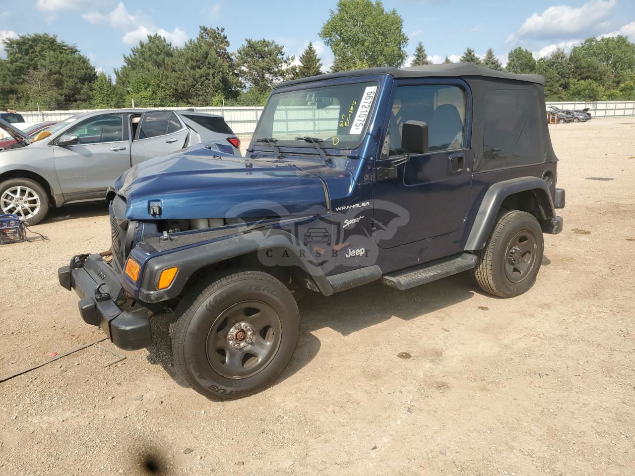 Jeep Wrangler SPORT 4.0L  6 2002